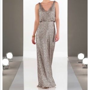 Sorella Vita Platinum Sequin Dress